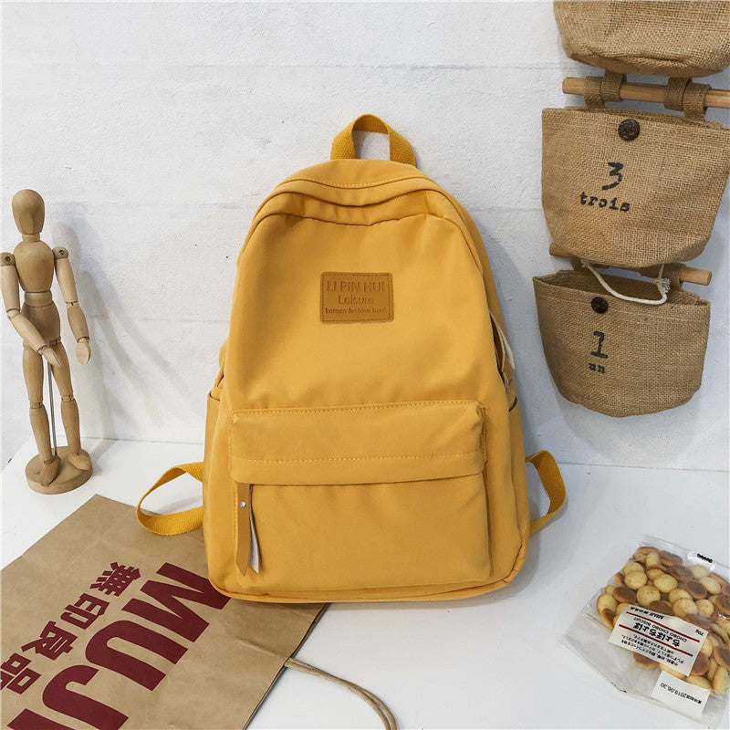 Retro-Schulranzen für Mädchen – 18" Nylon – Bild 3 | LuxeStyle