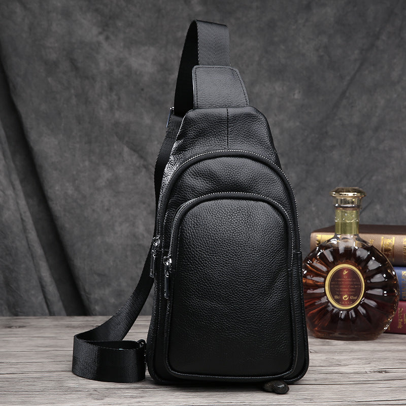 Business-Umhängetasche aus Leder für Herren – Bild 3 | LuxeStyle