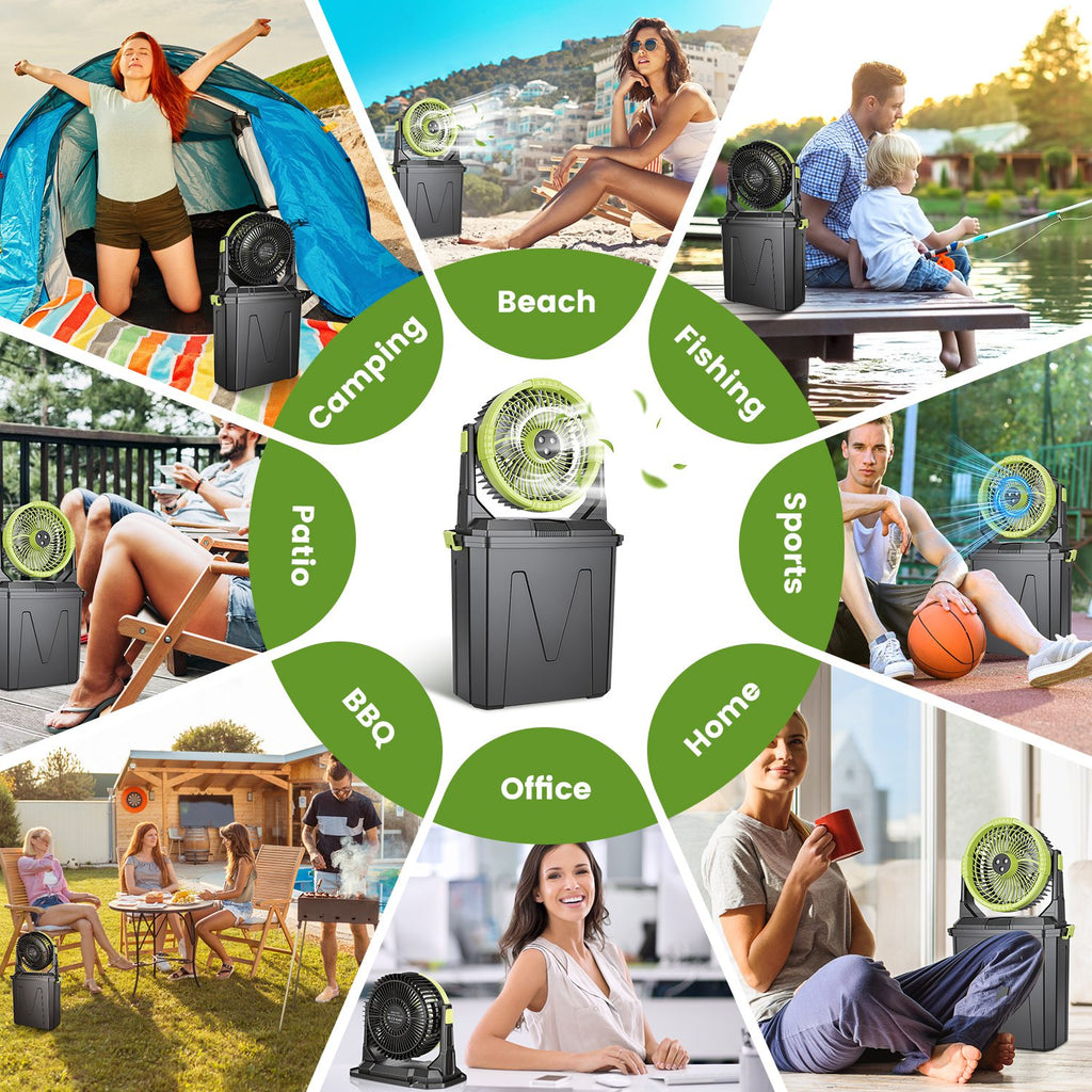 Misting-Fan mit 5 Funktionen