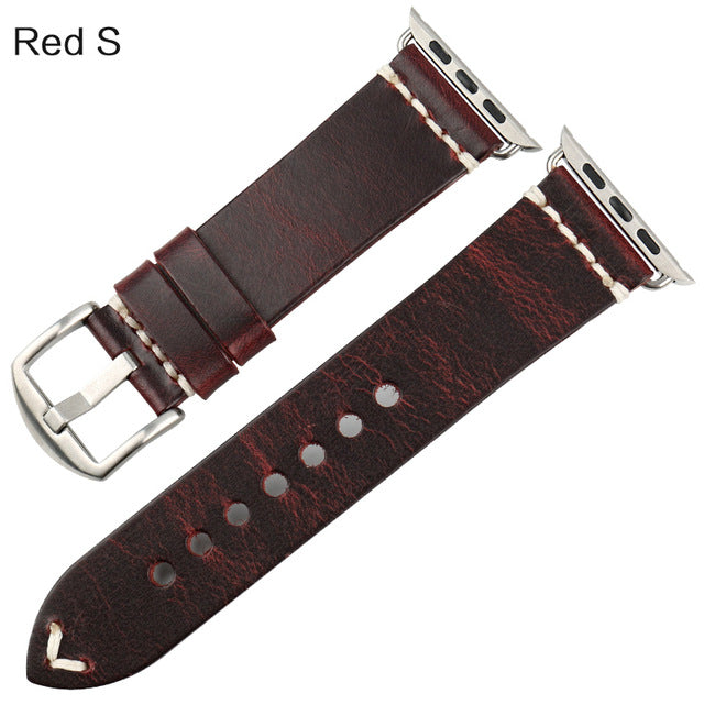 Leder-Uhrenarmband mit Dornschliesse – Bild 3 | LuxeStyle