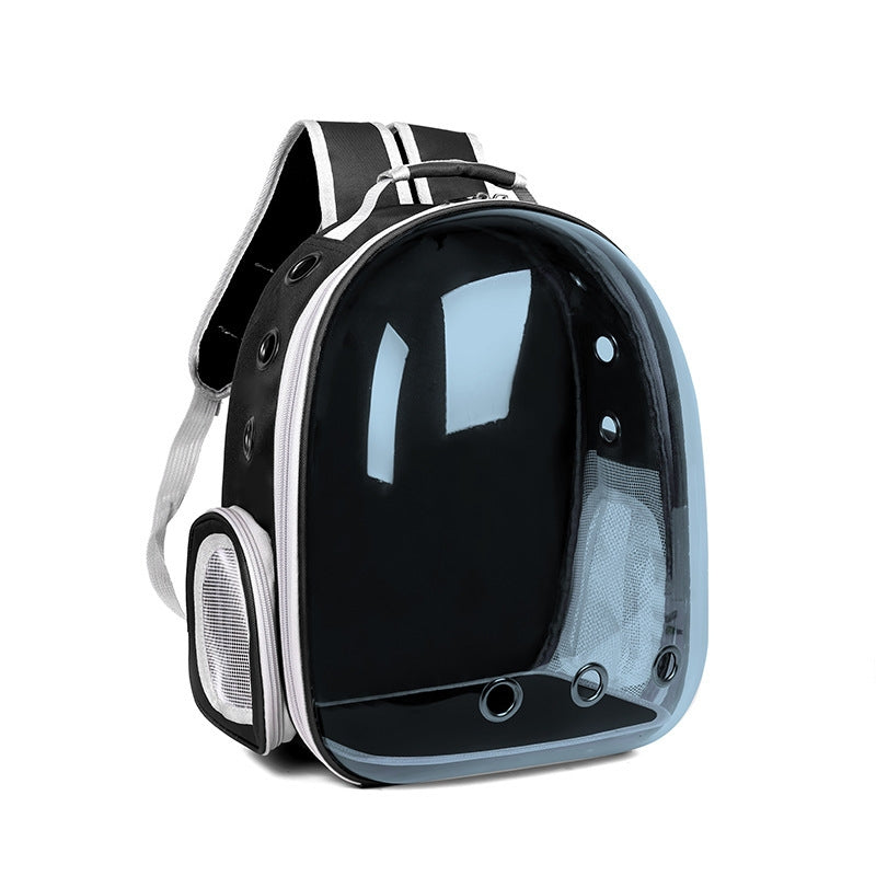 Tote für Haustiere – transparenter Rucksack mit Platz – Bild 2 | LuxeStyle