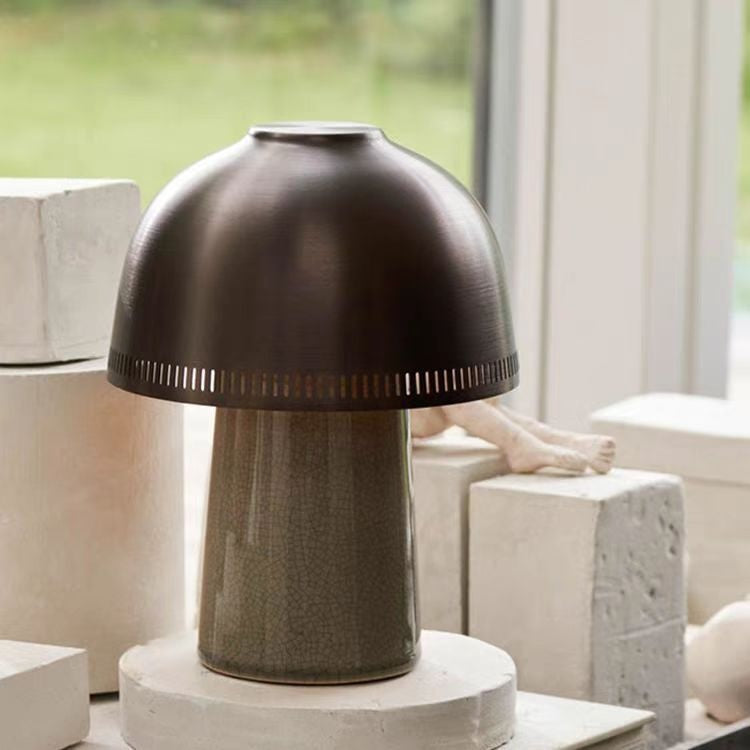 Pilz-Tischlampe mit Akku – Bild 3 | LuxeStyle