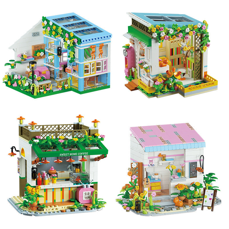Miniatur Diamant-Partikel Häuschen Puzzle – Bild 12 | LuxeStyle
