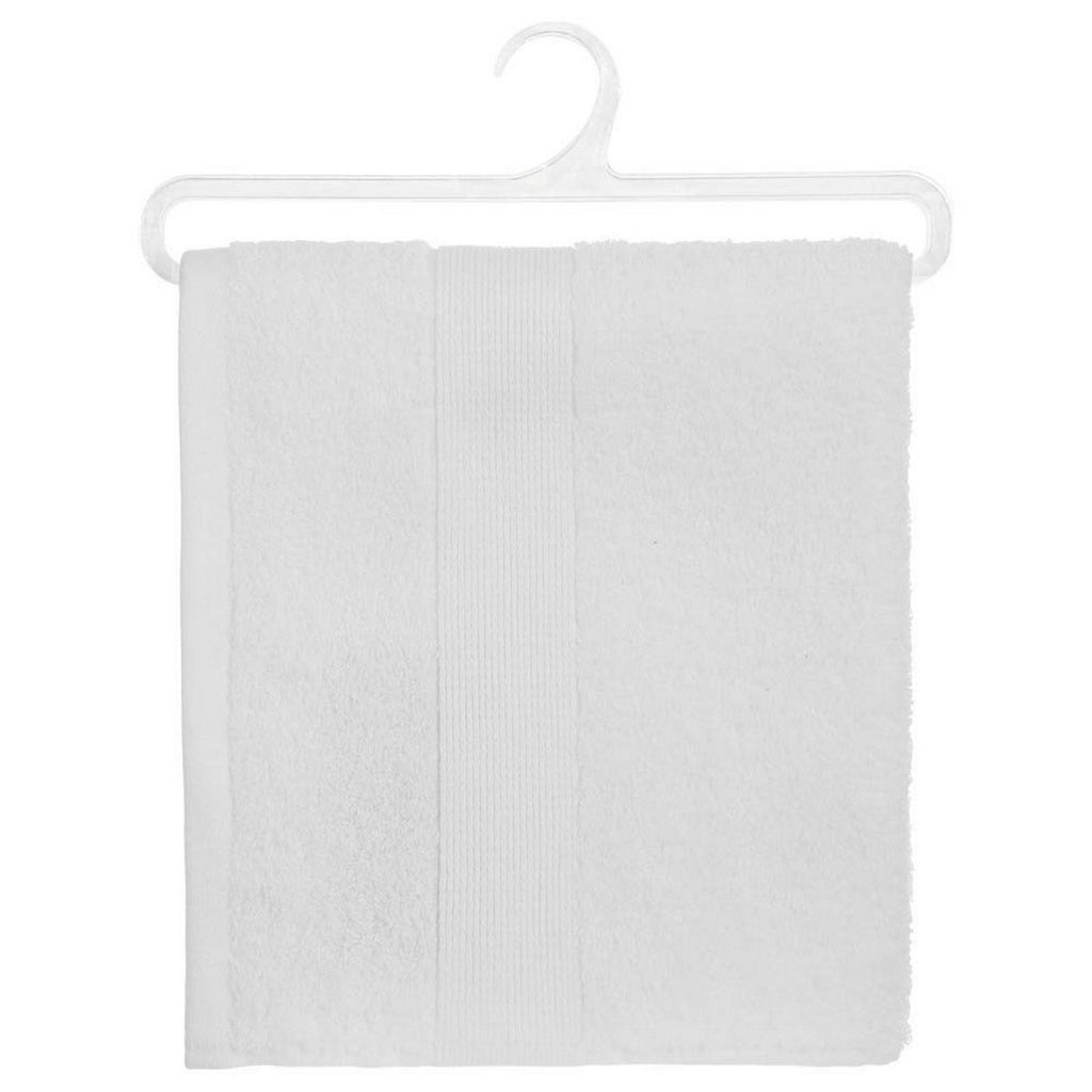 Badetuch Atmosphera Baumwolle Weiss 450 g/m² (50 x 90 cm) – Bild 2 | LuxeStyle