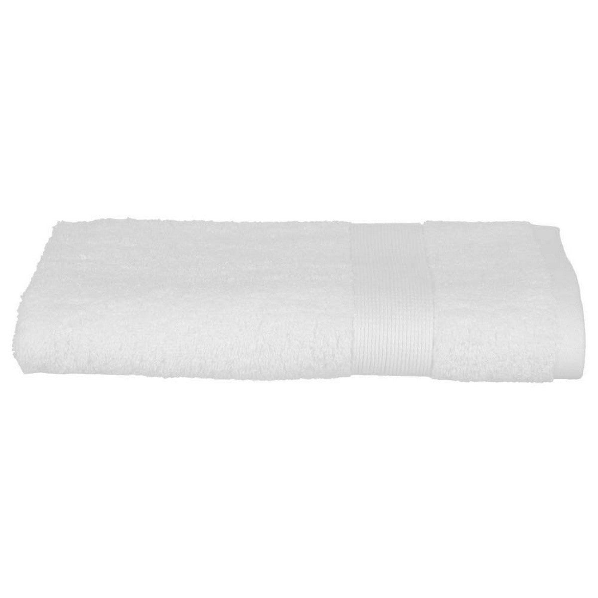 Badetuch Atmosphera Baumwolle Weiss 450 g/m² (50 x 90 cm) – Bild 1 | LuxeStyle