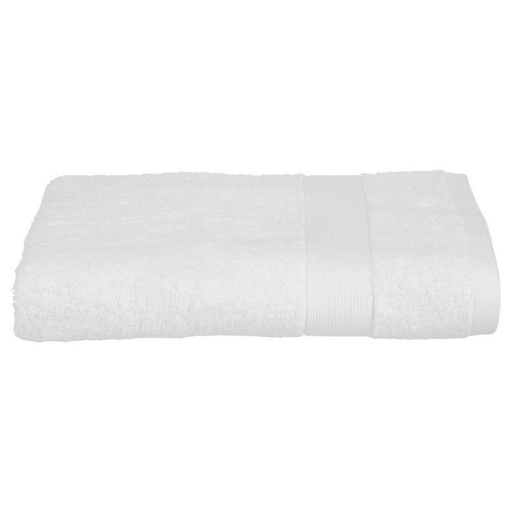 Badetuch Atmosphera Baumwolle Weiss 450 g/m² (70 x 130 cm) – Bild 1 | LuxeStyle