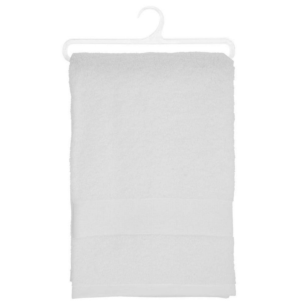 Badetuch Atmosphera Baumwolle Weiss 450 g/m² (100 x 150 cm) – Bild 2 | LuxeStyle