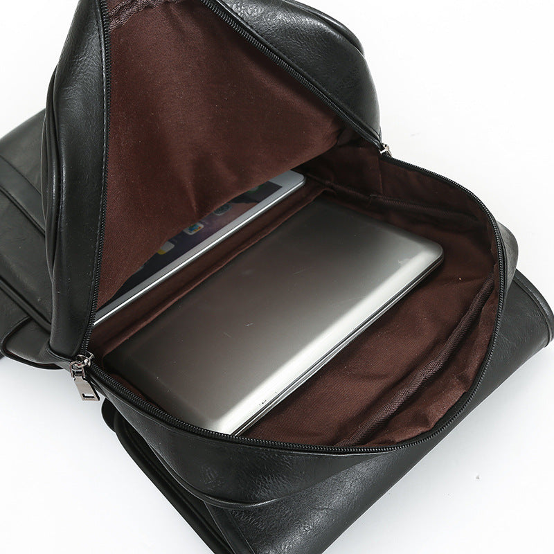 Grosser Rucksack für Männer – Retro-Travel – Bild 3 | LuxeStyle