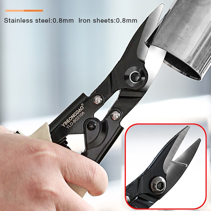 Aluminium-Schere mit Scharnier und ergonomischem Griff | LuxeStyle