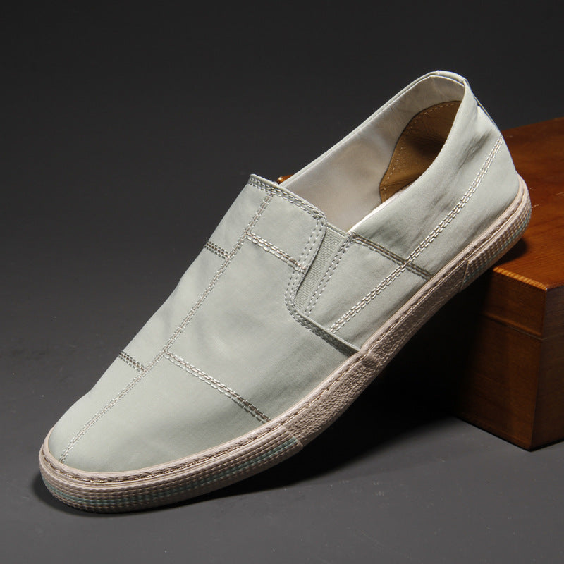 Herren Slip-on Canvas Schuhe – Bild 2 | LuxeStyle
