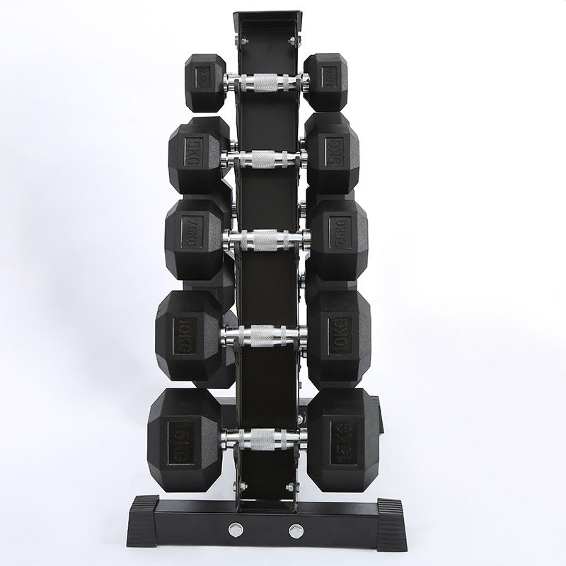 Hexagonaler Gummieinsatz-Dumbbell 12,5 kg – Bild 14 | LuxeStyle