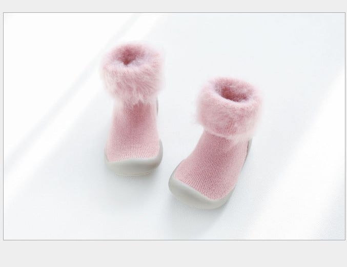 Warme Baby-Schuhe aus Baumwolle – Bild 4 | LuxeStyle