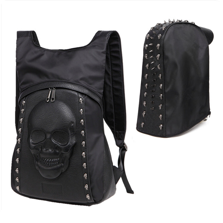Rucksack mit Totenkopf-Nieten – Bild 3 | LuxeStyle