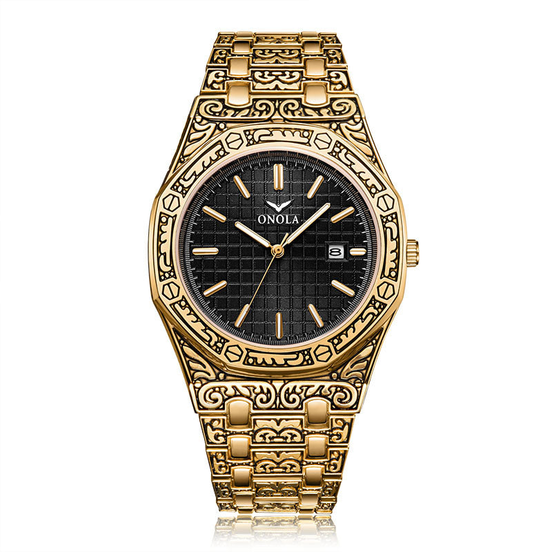 Antike wasserdichte Herren-Quarzuhr | LuxeStyle