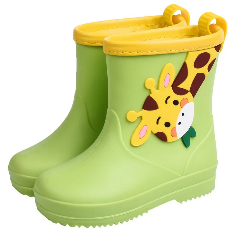 Regenstiefel für Kinder mit Tier-Motiven