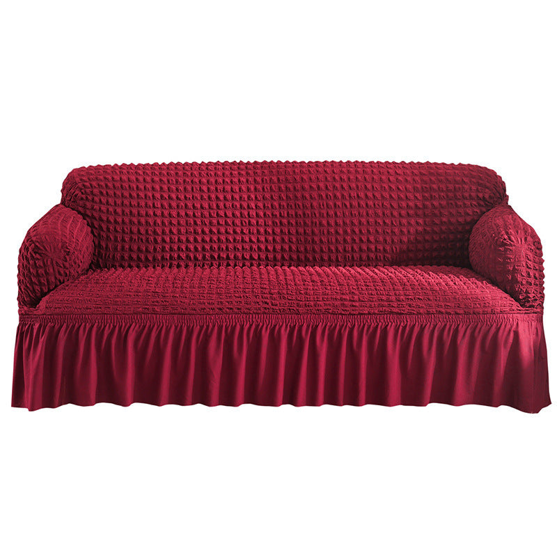 Sofaüberzug aus Seersucker-Stoff – Bild 6 | LuxeStyle