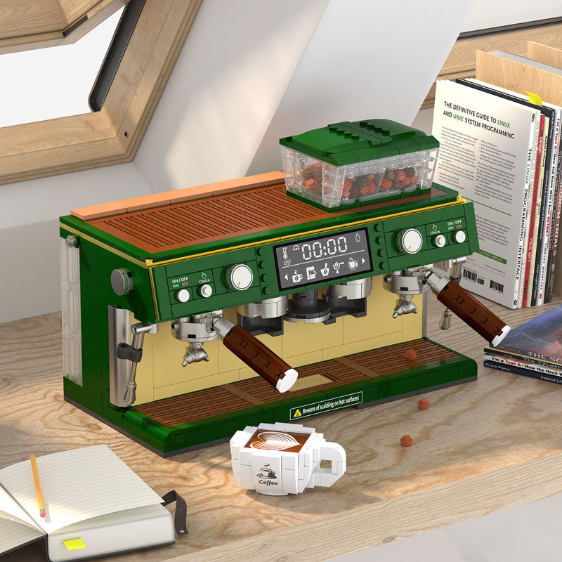 Kaffeemaschinen-Modell aus Bausteinen – Bild 6 | LuxeStyle