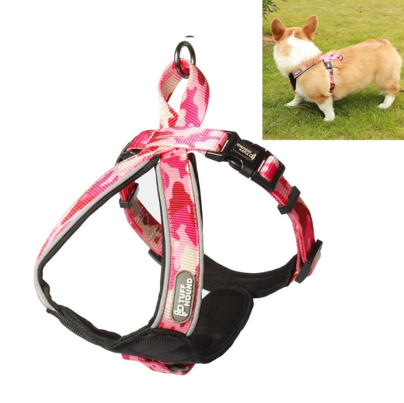 Tuffhound Brustgeschirr mit Halsband | LuxeStyle