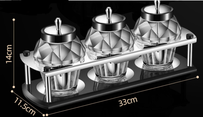 Gewürzglas mit Löffel im Deckel – Bild 2 | LuxeStyle