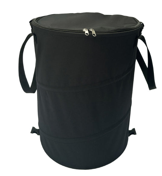Faltbarer Outdoor-Abfalleimer mit Deckel – Bild 2 | LuxeStyle
