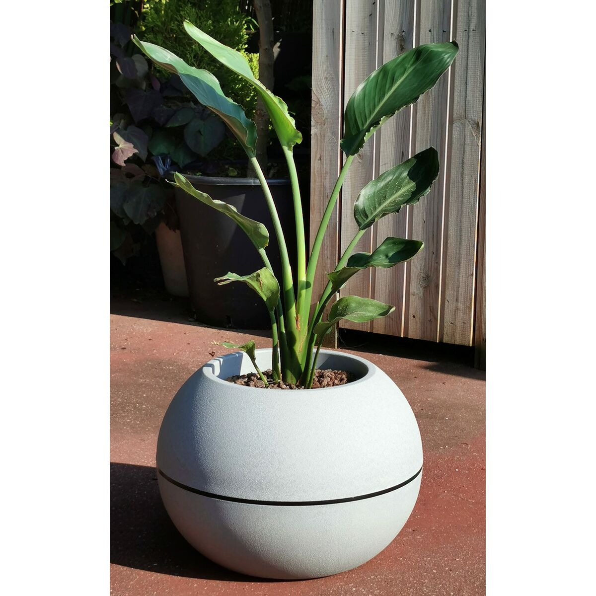 Blumentopf Granit-Optik 40cm – Robust & Zeitlos Schön – Ansicht 2