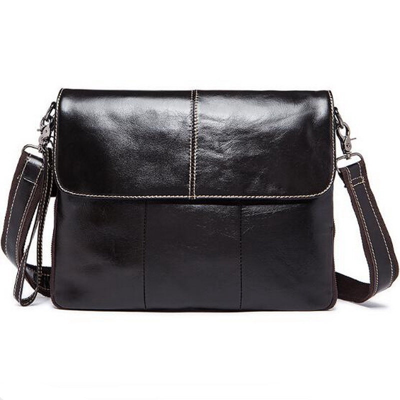 Mannlicher Leder-Rucksack – Mittelgross, schwarz – Bild 3 | LuxeStyle