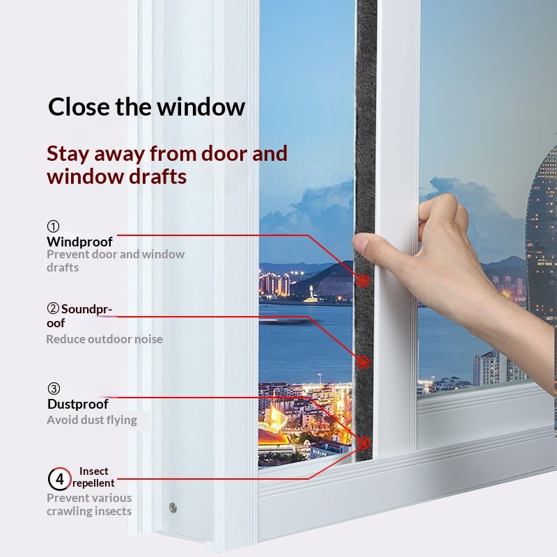 Dichtungsstreifen für Fenster und Türen