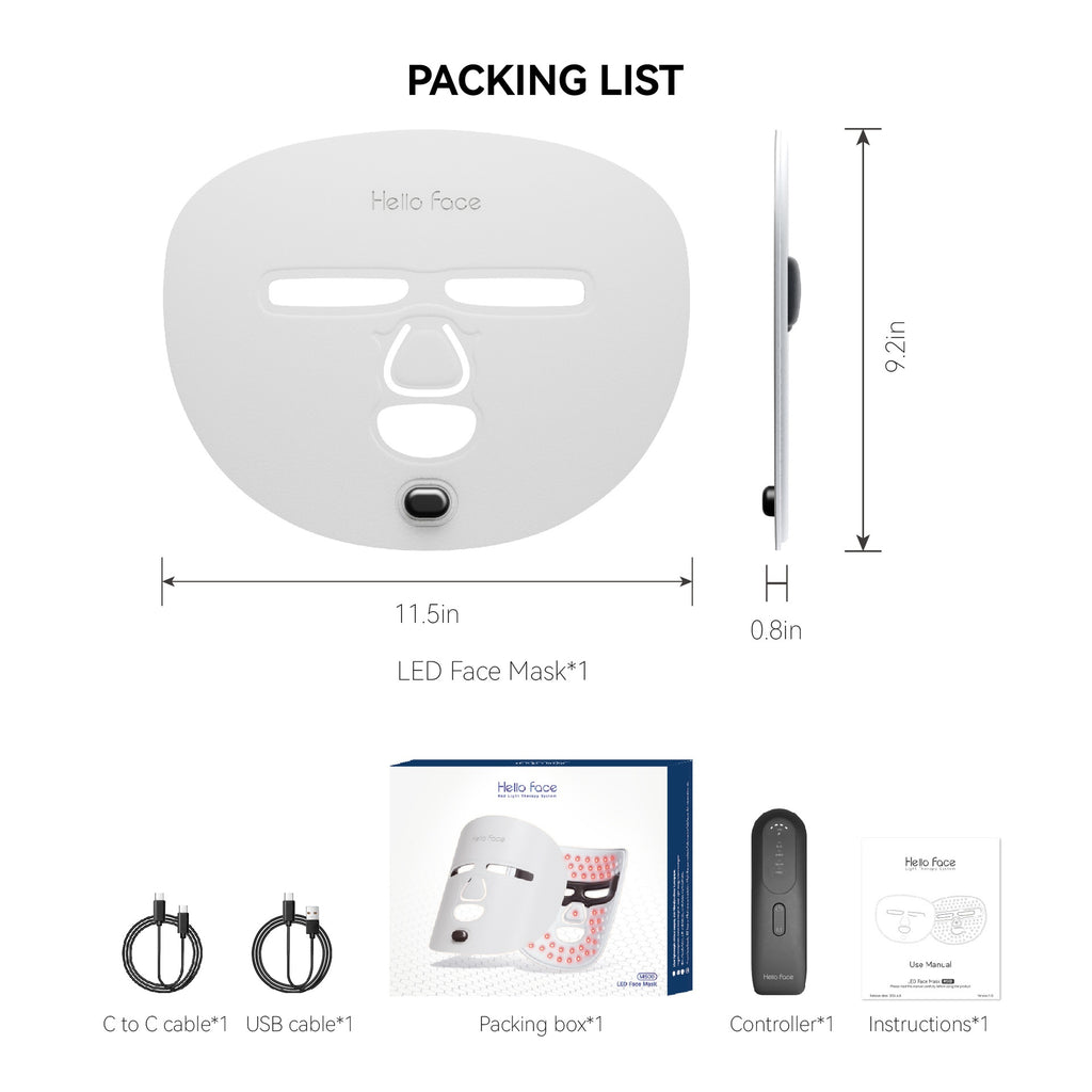 LED Gesichtsmaske
