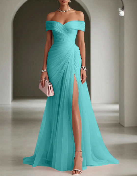 Elegantes Off-Shoulder Abendkleid für Damen