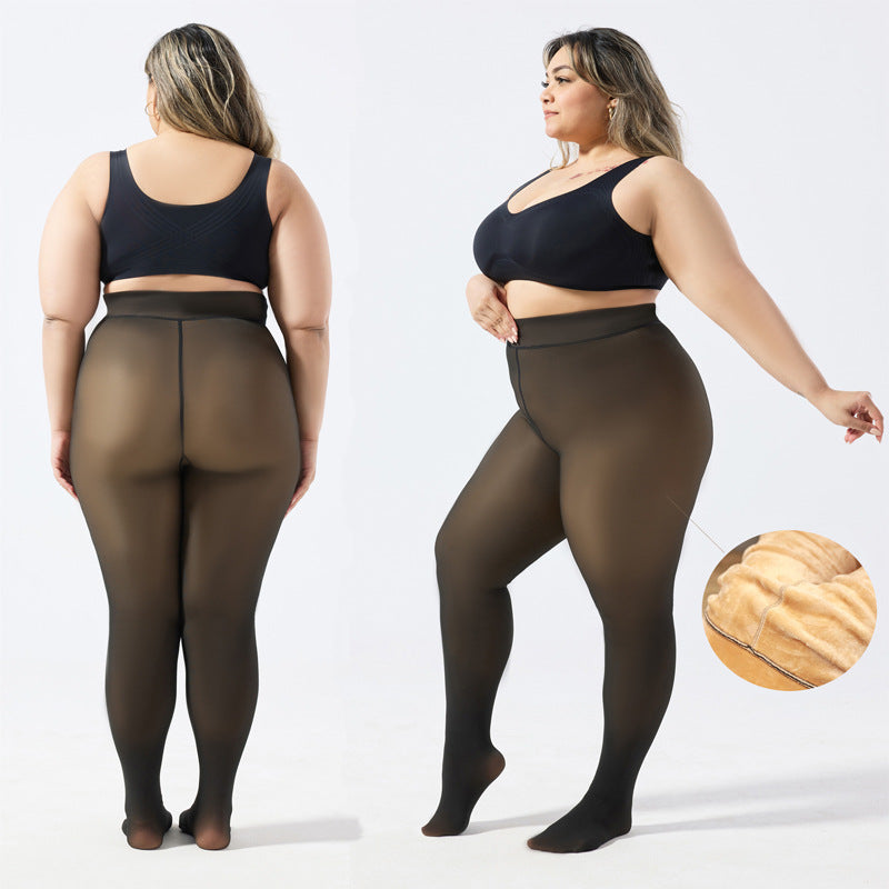 Thermo-Leggings mit Kaschmir-Effekt