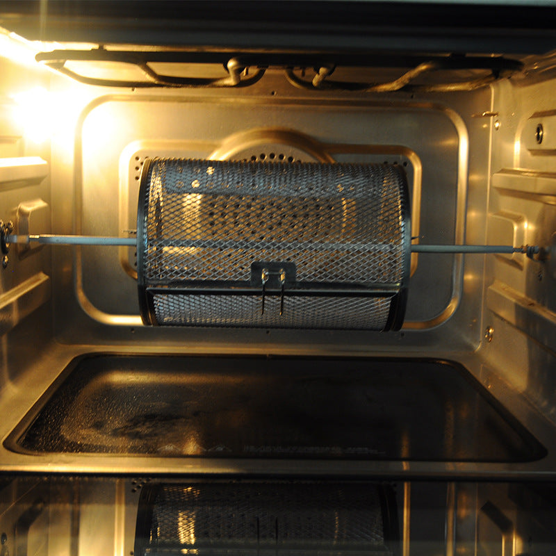 Elektrischer Ofen-Grillkorb, drehbar – Bild 4 | LuxeStyle