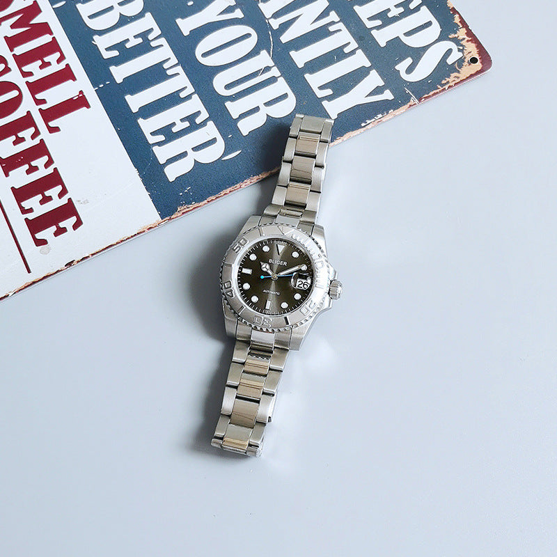 Mechanische Armbanduhr mit Kalender – Bild 2 | LuxeStyle