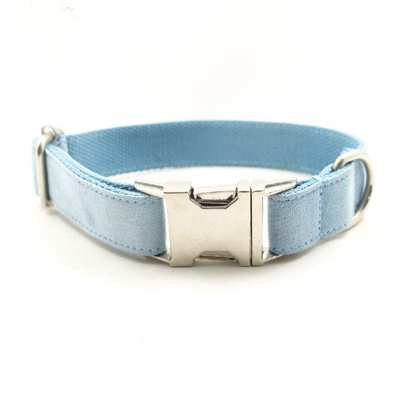 Blauer Leinenhalsband – Bild 2 | LuxeStyle