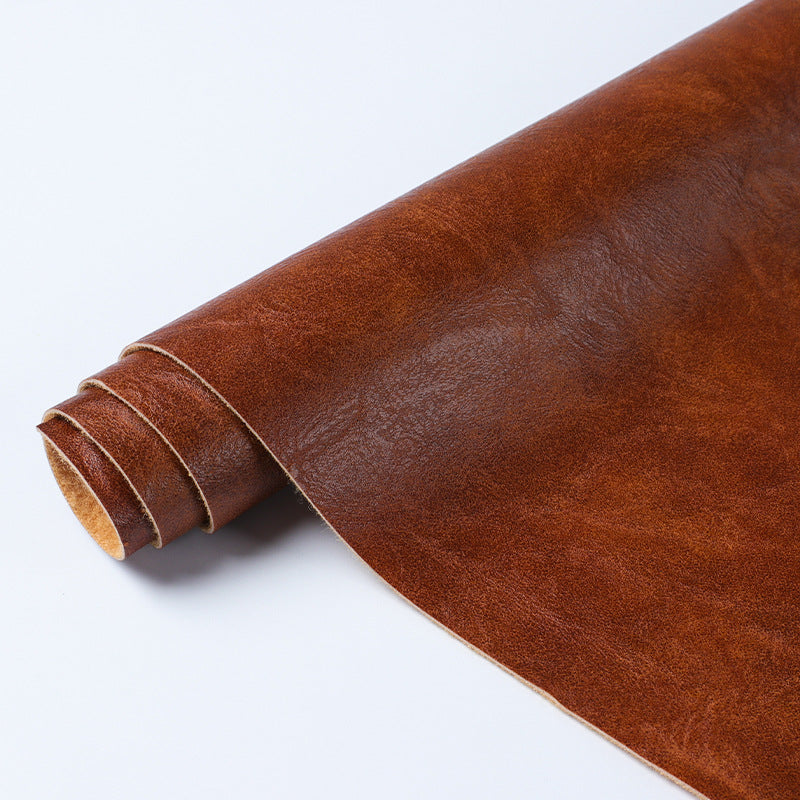 Retro Crazy Horse Lederstoff für Taschen & Möbel – Bild 5 | LuxeStyle