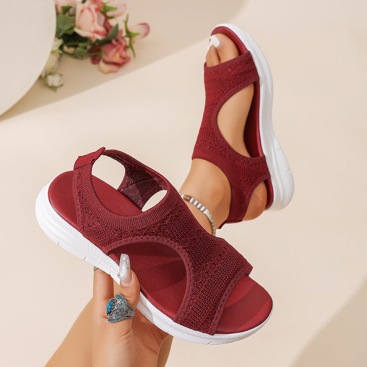 Strand-Sandalen