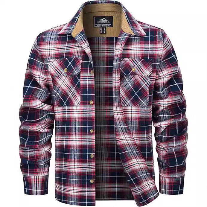 Herren Flanellhemd Kariert – Bild 11 | LuxeStyle
