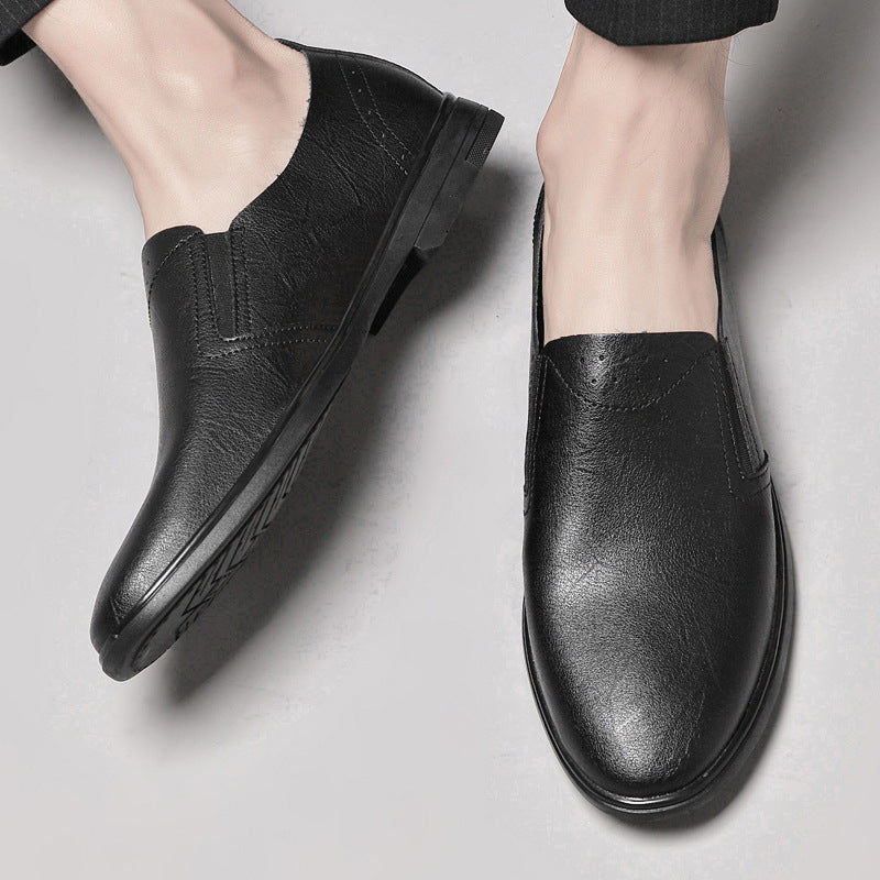Herren Casual Lederschuhe mit weicher Sohle