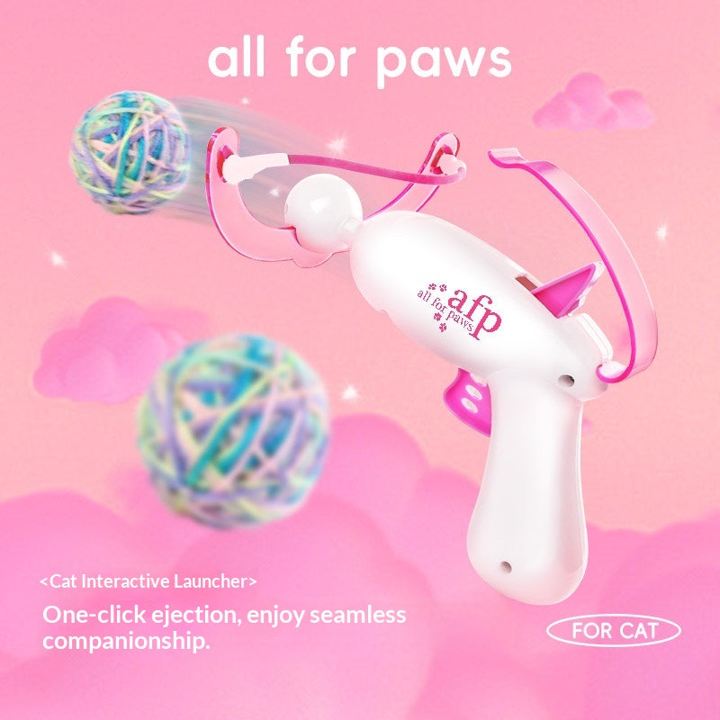 Katzen-Spielzeug mit Ball-Katapult – Bild 3 | LuxeStyle