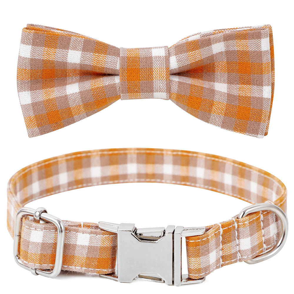 Halsband aus Baumwolle mit Metallschnalle – Bild 8 | LuxeStyle
