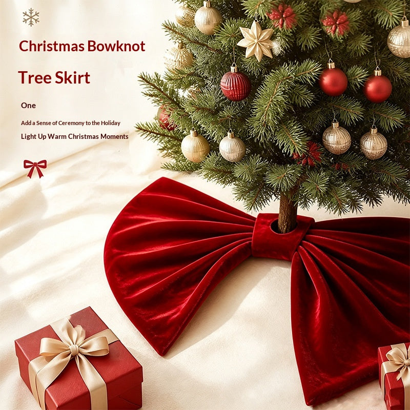Weisser Samt-Baumkranz für Weihnachten – Bild 4 | LuxeStyle