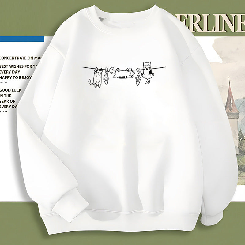 Cat-Claw Langarmshirt für Damen