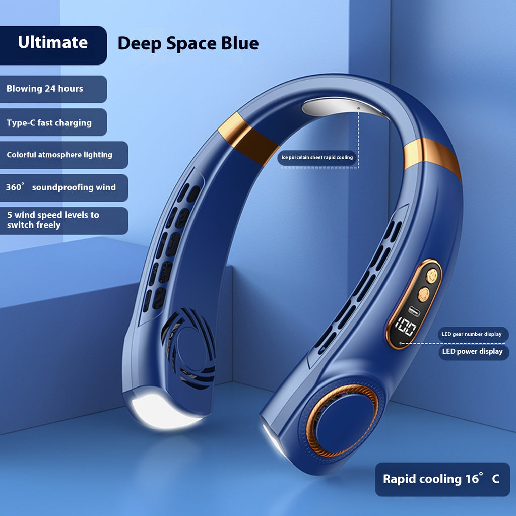 Tragbarer Halsventilator mit USB-Ladefunktion – Bild 11 | LuxeStyle