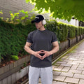 Kurzarmhemd mit Patchwork-Design