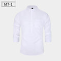 Herren Baumwollhemd – Lässiger Stil – Bild 19 | LuxeStyle