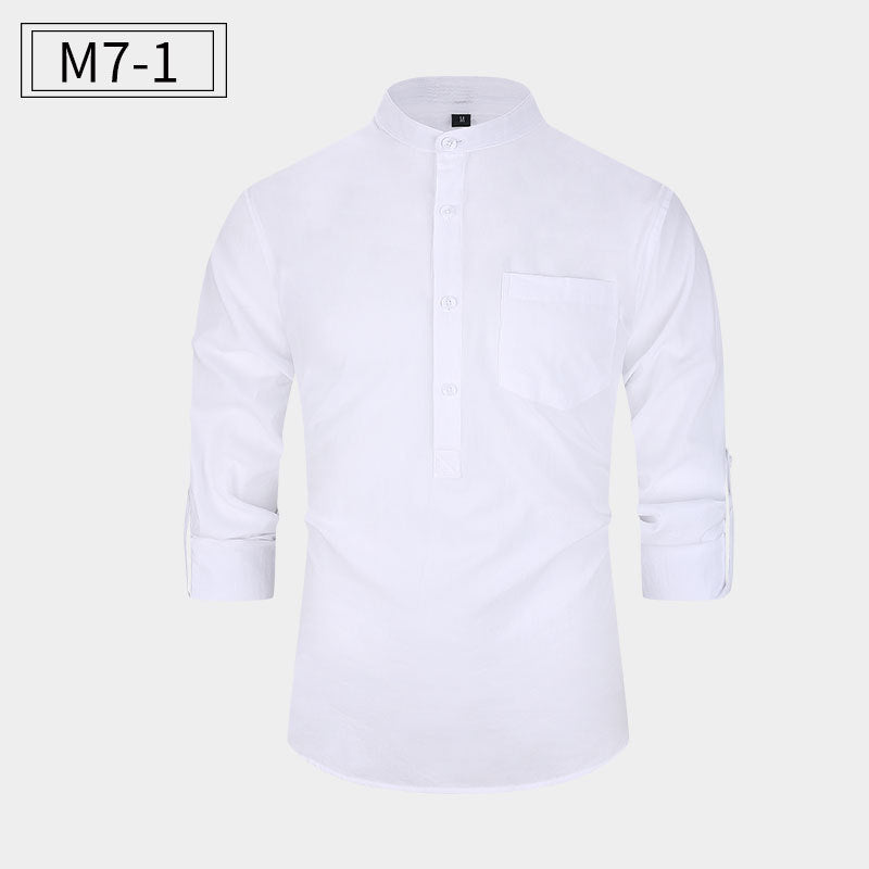 Herren Baumwollhemd – Lässiger Stil – Bild 19 | LuxeStyle