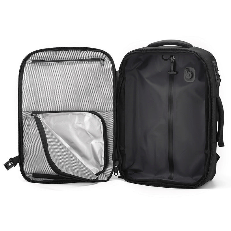Businessrucksack mit Luftpolster, wasserdicht – Bild 8 | LuxeStyle
