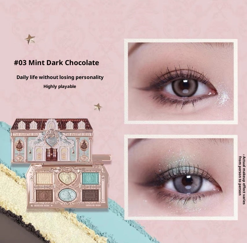 Süße Augenfarben Palette