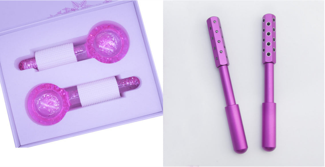 Gesichtsmassage-Roller "Ice Hockey" – Bild 4 | LuxeStyle