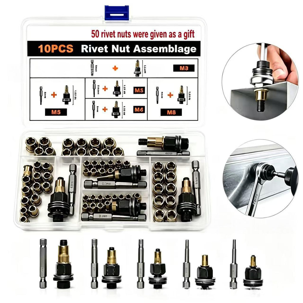 Muttern-Set für Auto-Reparaturen