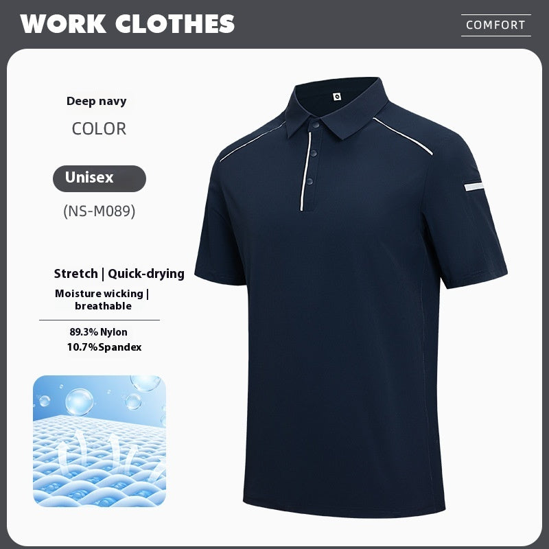 Polo-Shirt Kurzarm Atmungsaktiv – Bild 4 | LuxeStyle